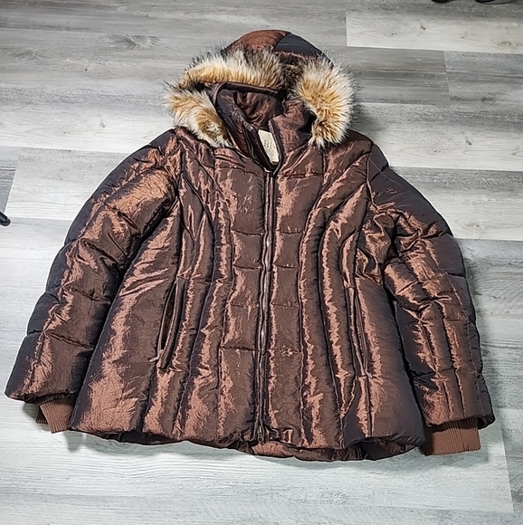 BKE Women's Puffer Jacket Sz XL - Picture 1 of 10
